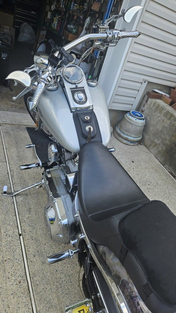 Custom Built Harley Davidson 240 Wide Tire