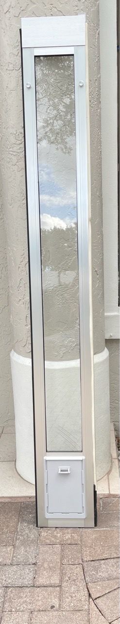 Patio Insert Pet Door for a Sliding Door