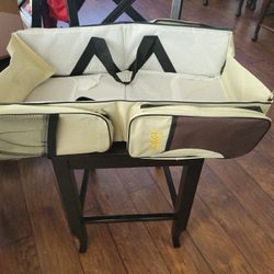 Brand New Travel Baby Crib Folds Up Backpack  Changing Table Bed Baby 