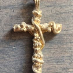 Vintage Gold Plated Necklace 