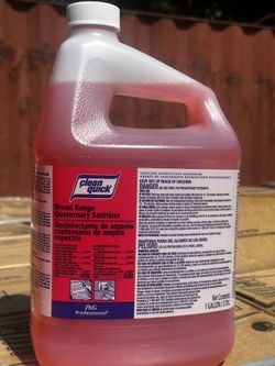 Clean Quick sanitizer