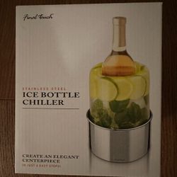 New Final Touch Stainless Steel Ice Bottle Chiller