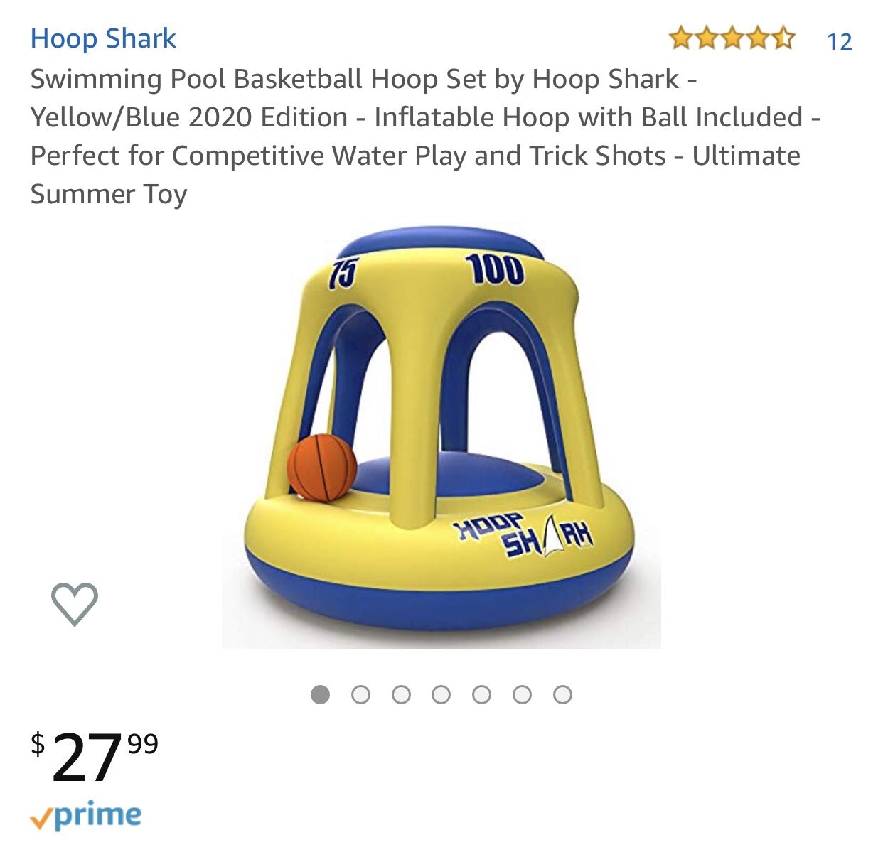 New Basketball Hoop Set for POOL FUN !