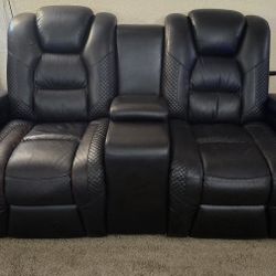 Black Couches 