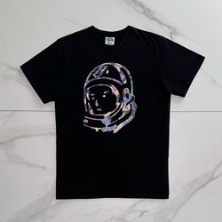 Billionaire Boys Club BBC Floral Astronaut Graphic T-Shirt Black Medium