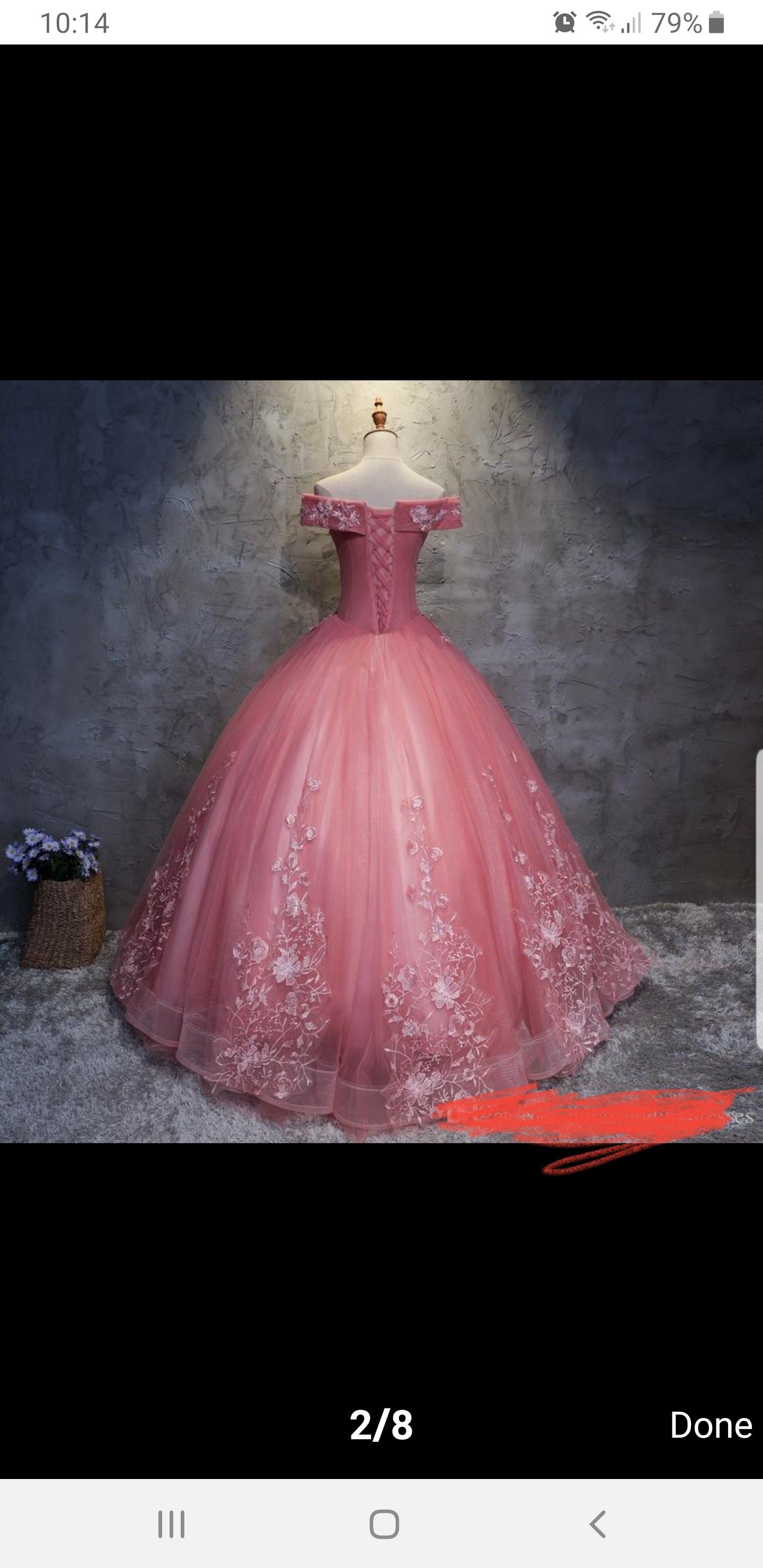 NEW QUINCEANERA DRESSES SIZE 2-4