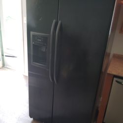 Black Refrigerator 