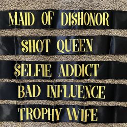 Bachelorette Sash