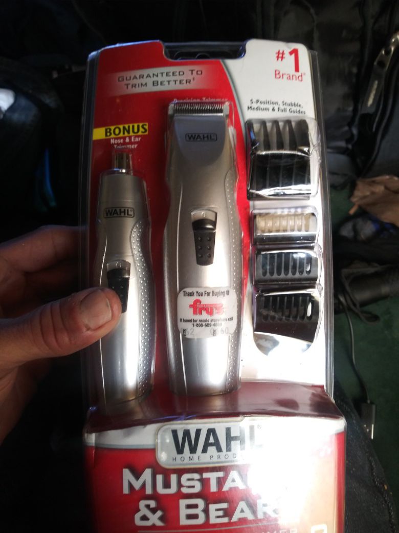 Wahl beard and mustache trimmers shaver New