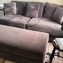Couches Ottoman And Electric Reclining Chair. All In Great Condition.  