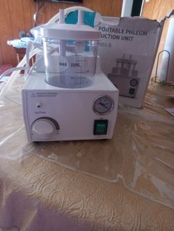 Portable Phlegm Suction Unit