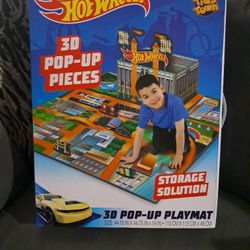 Hotwheels 3d Pop Up Platmaymat