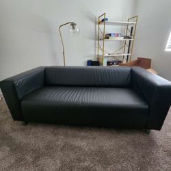 Leather Couch- IKEA 