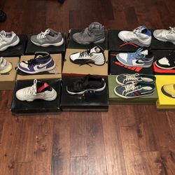 Jordan Shoe Collection 