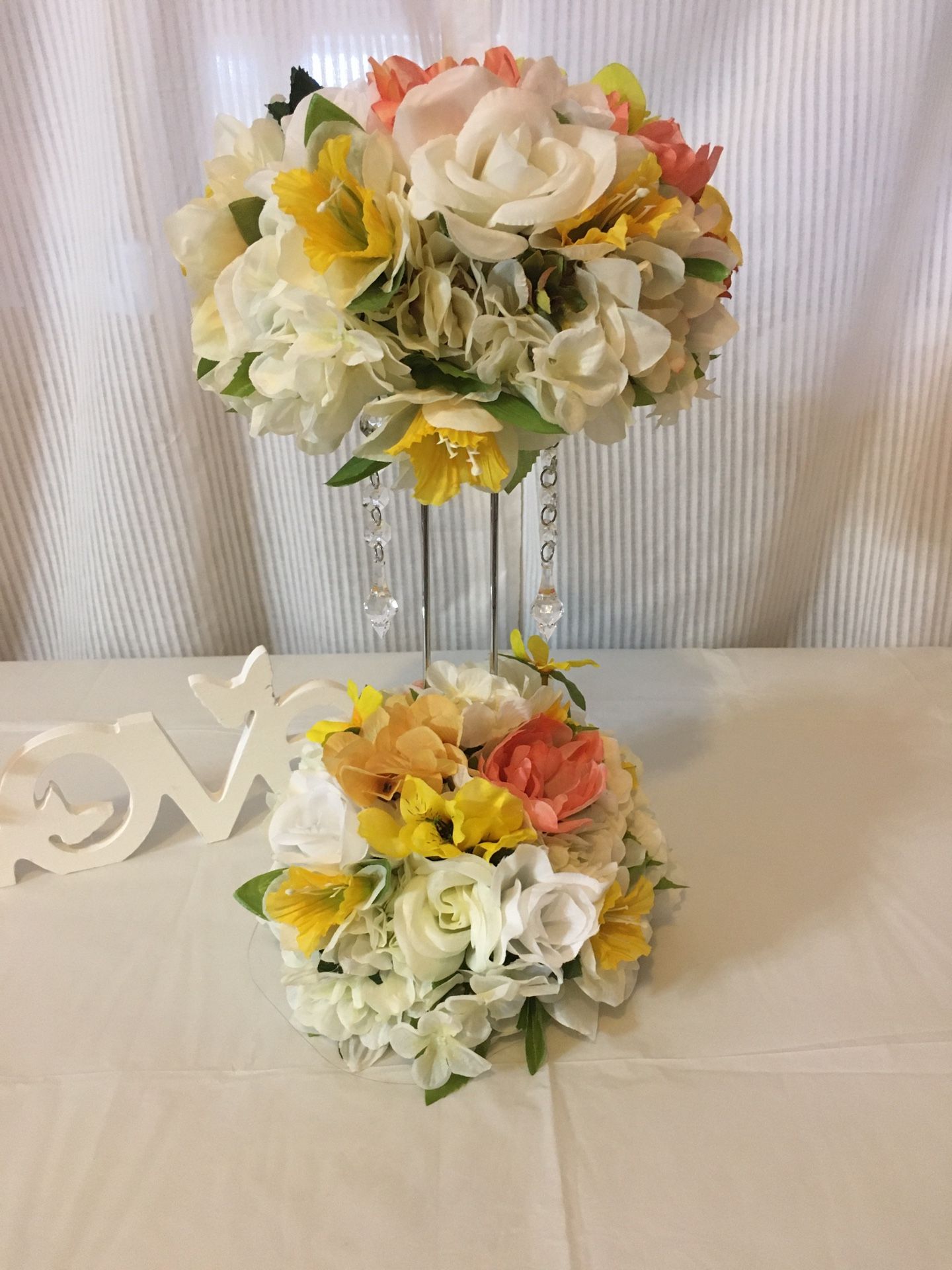 Wedding Floral Centerpieces Set Of 10