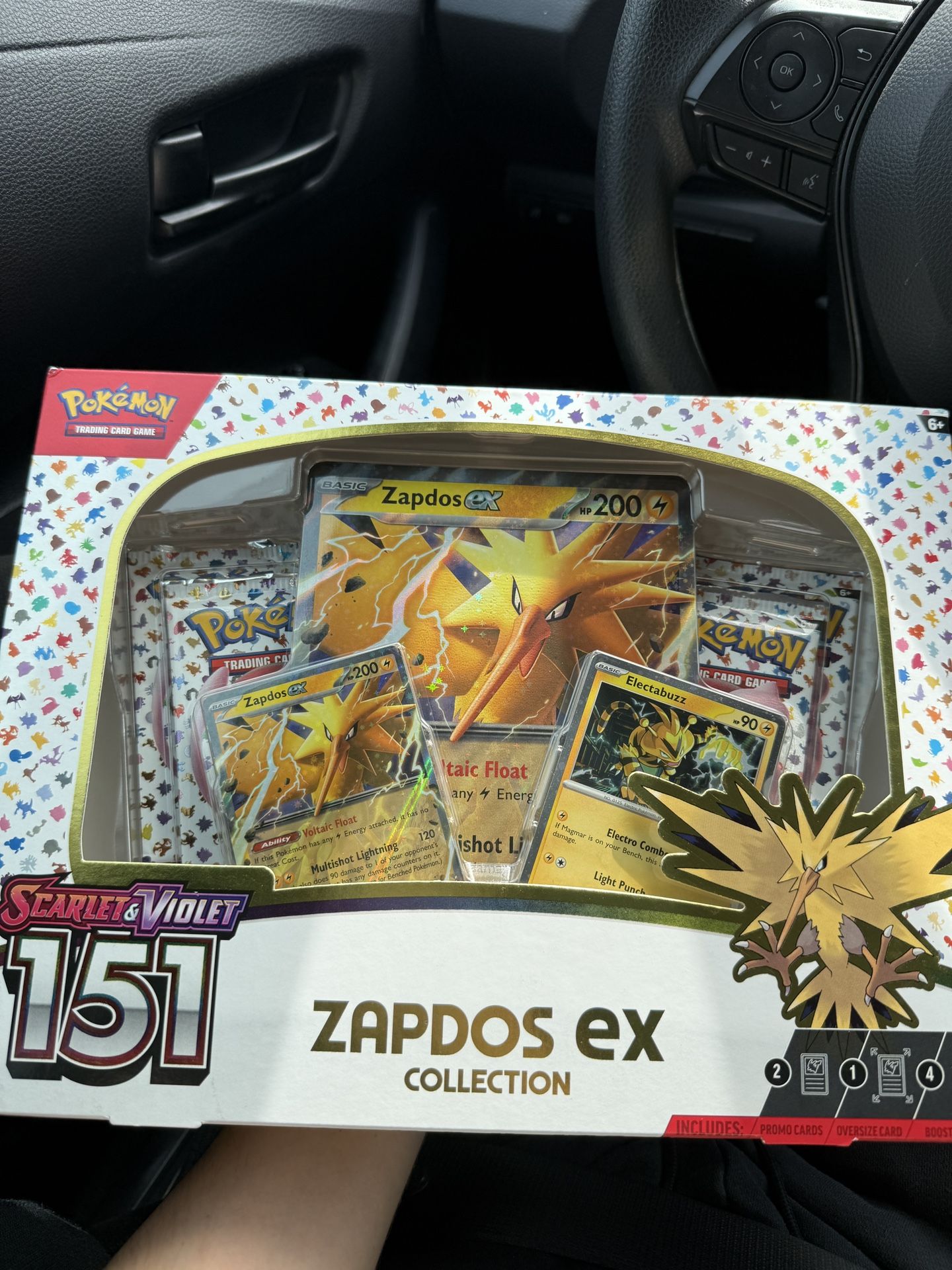 pokemon 151 zapdos ex