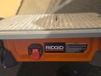 Ridgid tile saw