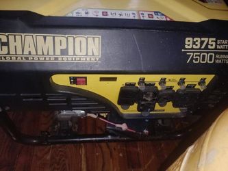 Champion generator