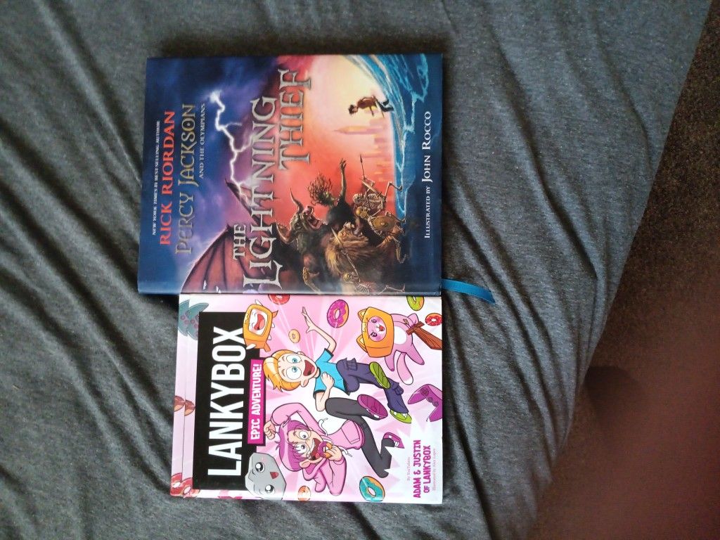 Lightning Thief And Lankybox Book