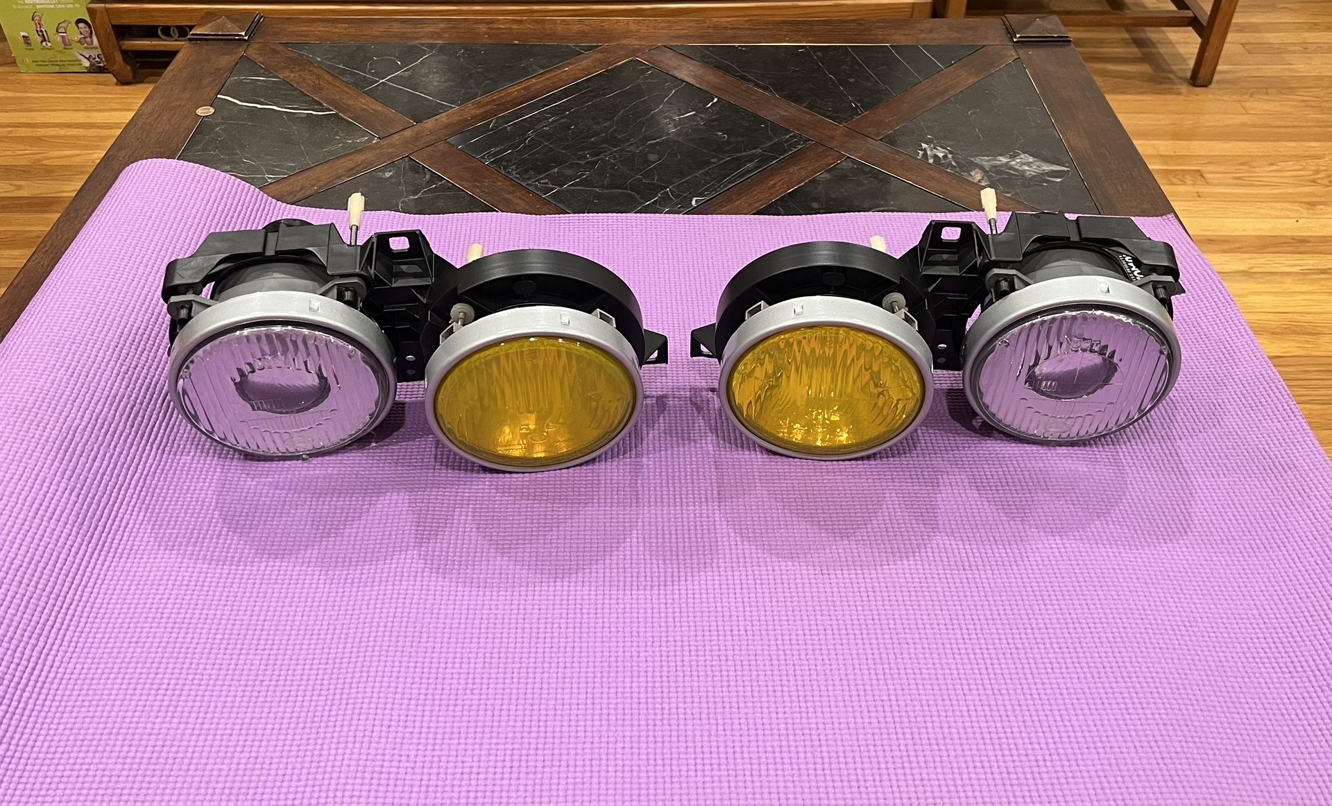 BMW E30 Hella Ellipsoid Headlights Yellow High’s