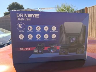 Driveye D9-5CH 4K 5-channel dash cam system