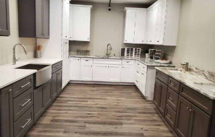 New Beautiful Wood White Shaker Kitchen Cabinets Soft Close