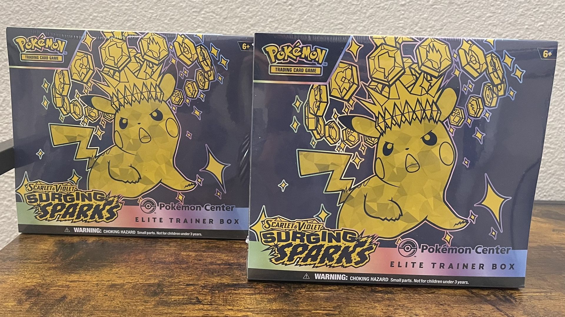 Pokemon TCG: Surging Sparks Pokemon Center Elite Trainer Box ETB Sealed