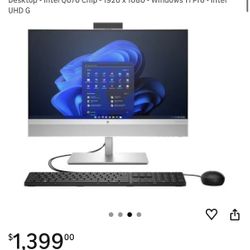 HP EliteOne 840 G9 All-in-One Computer - Intel Core i5 14th Gen i5-14500 - vPro Technology - 16 GB - 256 GB SSD - 23.8" Full HD - Desktop