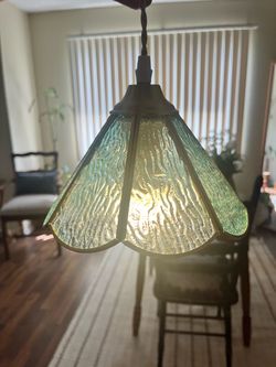 Brass Swag Pendant Light