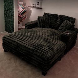 64" Chaise Lounge Chair Indoor