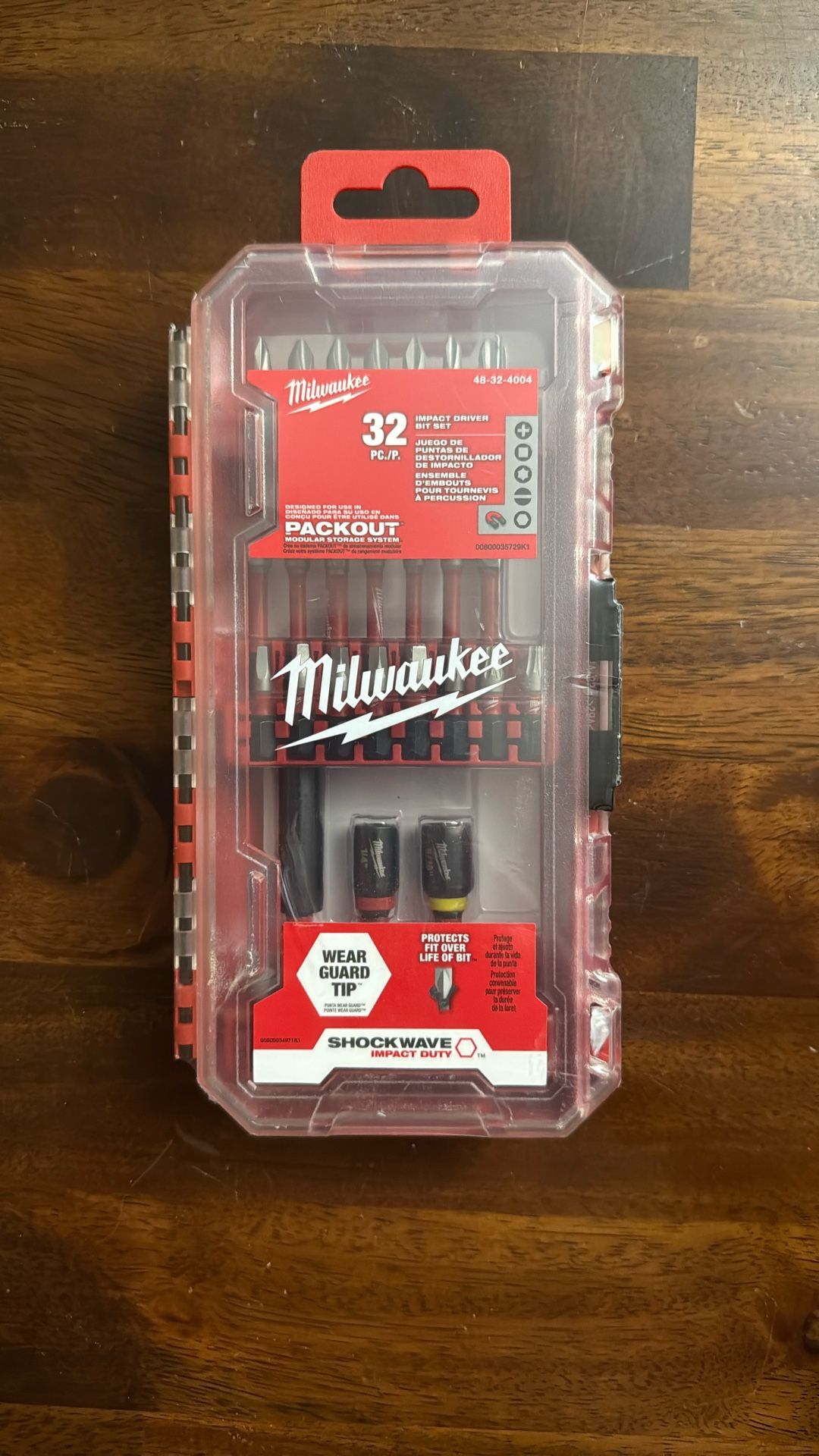 Milwaukee 32pc Impact Driver Drill Bit Set