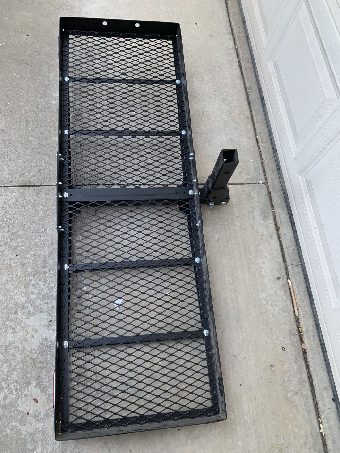 Folding Hitch Mounted Cargo Carrier