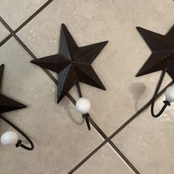 3 piece stars with hook set