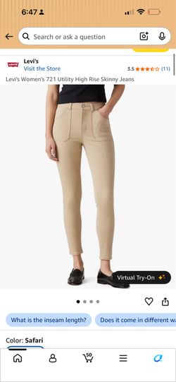 Levi’s 721 High Rise Skinny Jeans – Size 24x30 – Brand New
