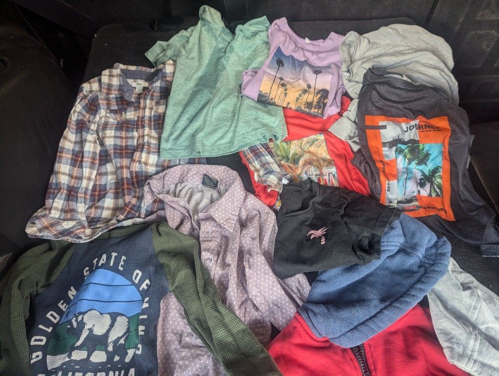 Lot Of Boys Clothes And Shoes