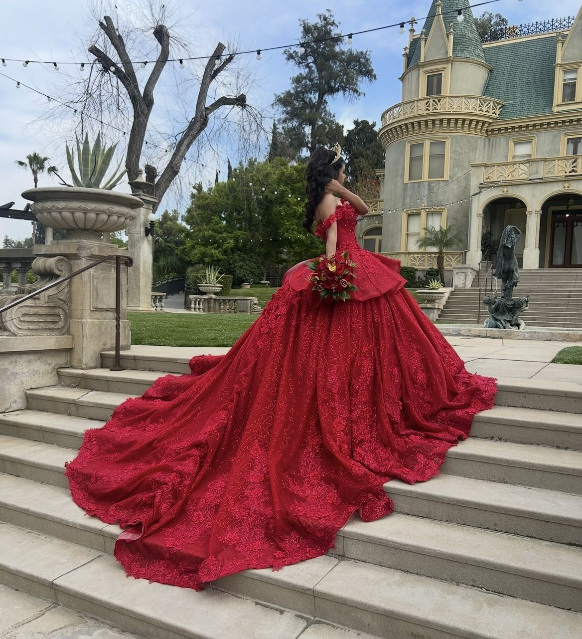 Beautiful Custom Made XV DRESS