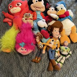 Disney Plush Dolls 