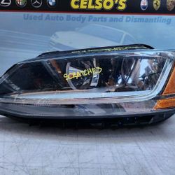 2017-2018 VOLKSWAGEN JETTA LEFT HEADLIGHT 