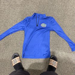 NCAA flordia gators quarter zip size L