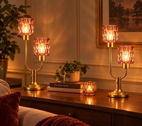 Dimmable Table Lamps Set of 2 Dimmable Vintage Lamp - Bulbs Included