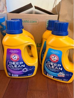 Arm&hammer laundry detergent $6/each