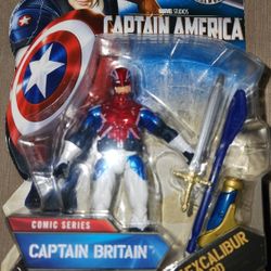 2011 Marvel Universe Captain America Movie Captain Britain 