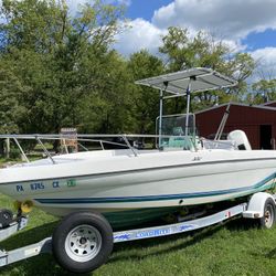 18’ Seaswirl Center Console