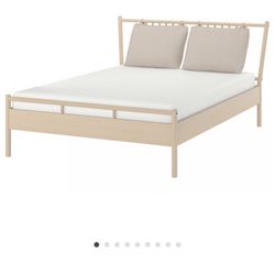 IKEA BJÖRKSNÄS Bed Frame Queen