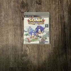 Sonic Generations 3D PS3 