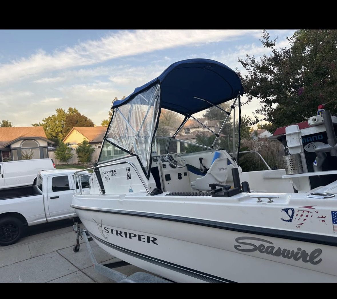 1999 Seaswirl Striper 1850 Fishing Boat Sell/trade 