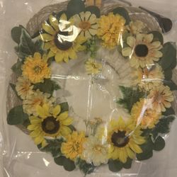 Sunflower Wreath 