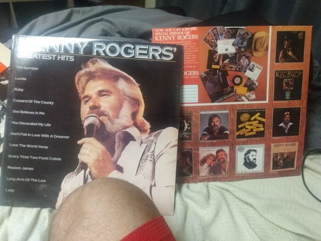 Vintage Kenny Rogers Greatest Hits Album