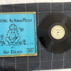 1972 Getting To Know Myself Hap Palmer Children's Vinyl LP Record 