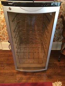 NEW! Wine Cooler with Glass Door with Lock